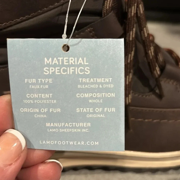 APRES By Lamo faux fur lining/insole,TPR outsole,zipper,lace up snow/Winter boot - Picture 13 of 14